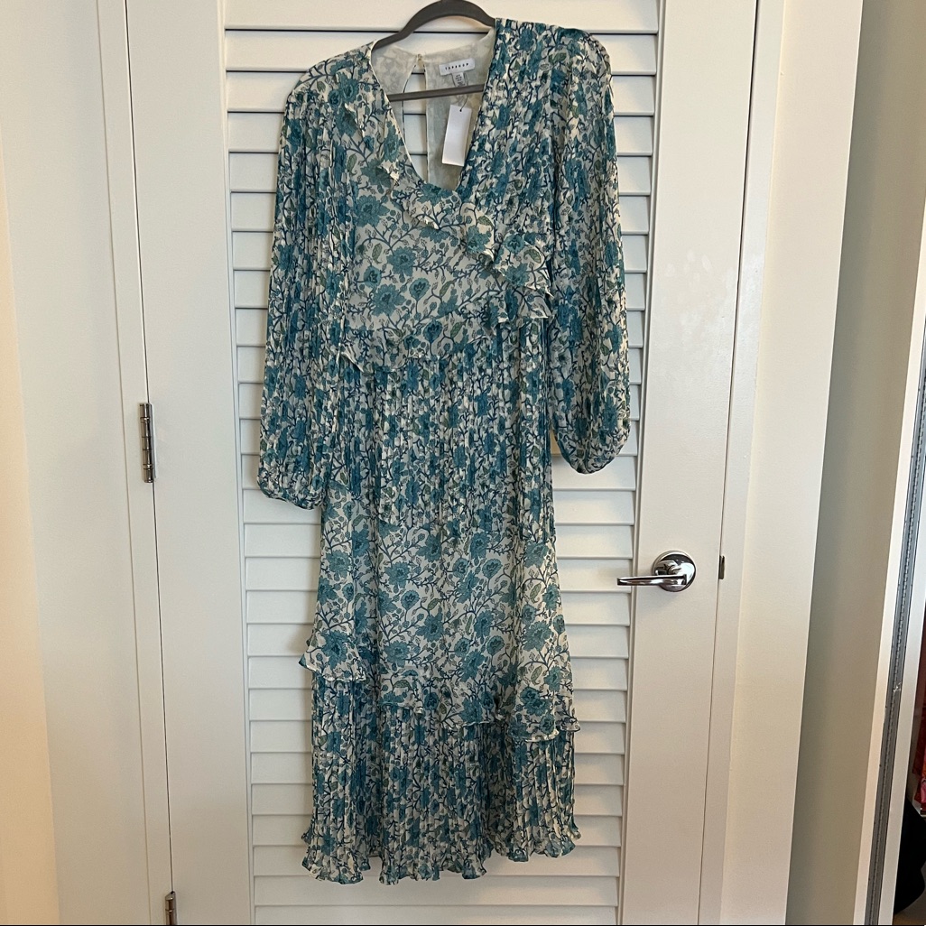 Topshop Floral Maxi
